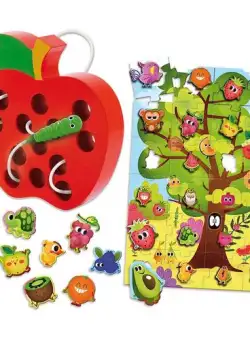 Joc Montessori 2 in 1 Fructe LISCIANI