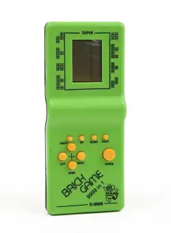 Joc tetris clasic cu diferite jocuri, alimentare pe baterii