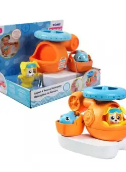 Jucarie de baie, elicopter de salvare