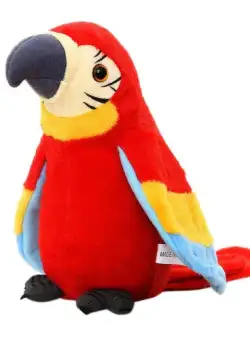 Jucarie de Plus Interactiva Papagal Vorbitor