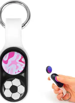 Jucarie Interactiva Antistres Pop Puck breloc