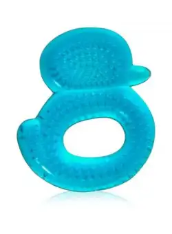 Jucarie refrigeranta pentru dentitie Lorelli, peste 3 luni, Duck, Albastru