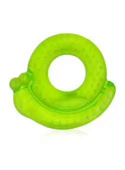 Jucarie refrigeranta pentru dentitie Lorelli, peste 3 luni, Snail, Green