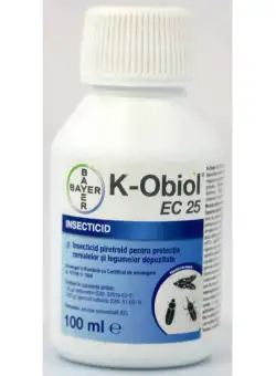 K-Obiol EC25 100 ml insecticid contact, Bayer (tratarea spatiilor de depozitare, tratarea cerealelor)