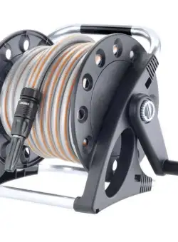 Kit tambur cu furtun irigatie furtun 1/2 inch 15 m conector 3/4 inch reductor 1/2 inch CLABER Aquapony 88840000