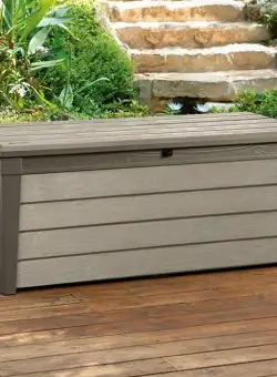 Lada depozitare bej Keter Brushwood 455 L