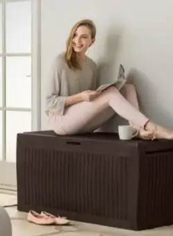 Lada depozitare maro Keter Marvel Plus 270 L