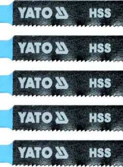 Lama fierastrau pendular YATO tip T 75mm HSS 21TPI metal 5pcs
