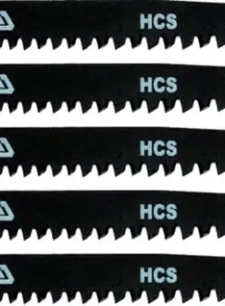 Lama fierastrau pendular YATO tip U 108mm HCS 12-8TPI lemn 5pcs