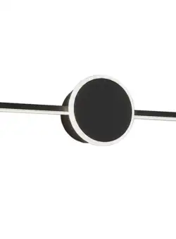 LAMPA APLICA de baie LED pentru oglinda 80CM APP850-1W ROUND BLACK