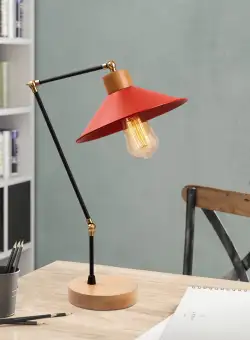 Lampă de masă Manavgat - N-606, Roșu