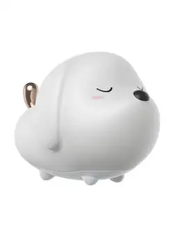 Lampa de noapte wireless BASEUS Cute Doggie 5V 1W 1100mAh silicon Warm White DGAM-B02