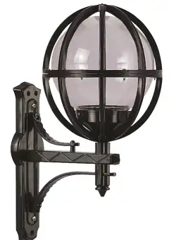 Lampă de perete de exterior BAP 2 Outdoor Wall Lamp, Negru, 40x62x30 cm