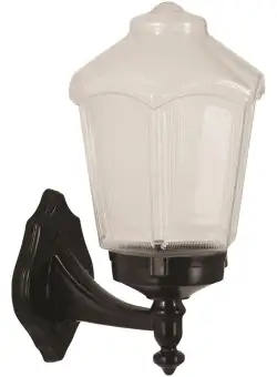 Lampă de perete de exterior BAP 999 Outdoor Wall Lamp, Negru, 25x34x20 cm
