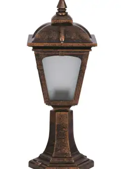 Lampă de perete de exterior BSU 20 Outdoor Wall Lamp, Maro, 20x50x20 cm