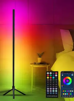 Lampa de podea LED corner 120 cm Wi-Fi (3 segmente)