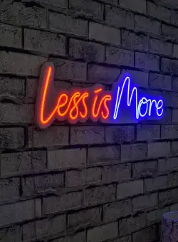 Lampa Neon Less Is More, Roșu