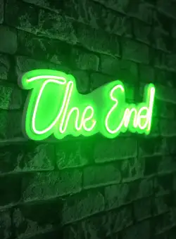 Lampa Neon The End