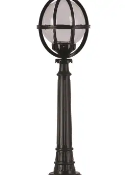 Lampa Pentru Exterior Wallwire, Negru, 30X3X100 Cm