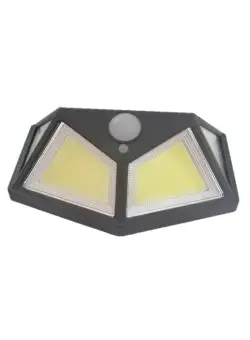 Lampa Solara de Exterior 80LED, 1W, Senzor Miscare, Lumina Rece