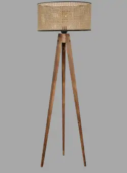 Lampadar Tripod, 60 W, Maro, H 153 cm