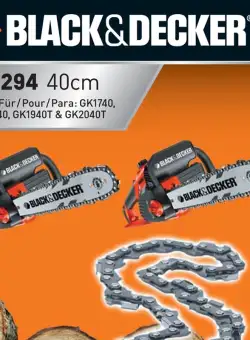 Lant electro-fierastrau Black+Decker 40cm - A6294