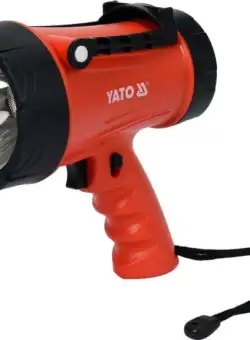 Lanterna pistol LED YATO 10W 900lm IP68 4xAA 200m ABS