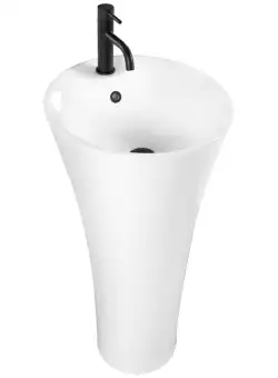 Lavoar Agnes freestanding ceramica sanitara - H87 cm