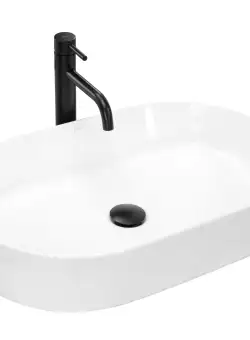 Lavoar ceramic pentru blat Rea Nadia 60