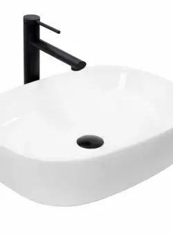 Lavoar ceramica Angie alb L52 cm