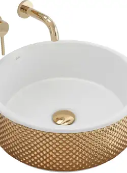 Lavoar de blat Rea Helen Gold White