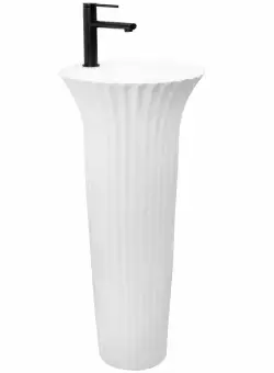 Lavoar freestandind ceramic Hope alb H84 cm