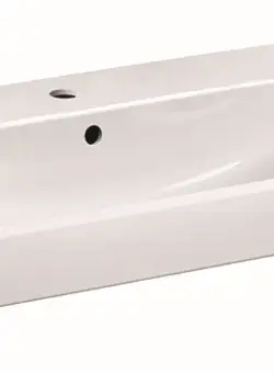 Lavoar Geberit Smyle Square 75x48cm montare pe mobilier alb