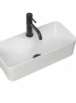 Lavoar Mery Alb ceramica sanitara - 50,5 cm