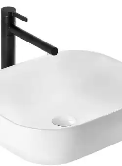 Lavoar Mona slim alb - L50,5 cm