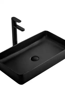 Lavoar pentru blat Denis negru MAT