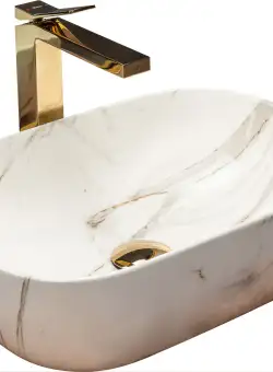 Lavoar pentru blat Rea Belinda Aiax Marmura