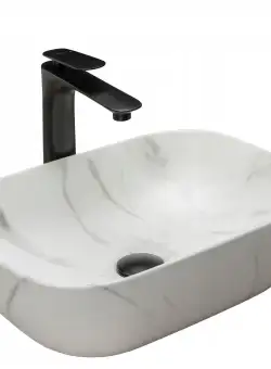 Lavoar pentru blat Rea Belinda Marmura Mat