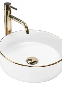 Lavoar pentru blat Rea Sami Gold Edge