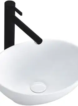 Lavoar pentru blat Rea Sofia mini white Alb