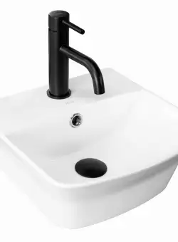 Lavoar Selma alb L34 cm