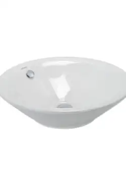 Lavoar tip bol Duravit Starck 1 53cm fara orificiu baterie montare pe blat