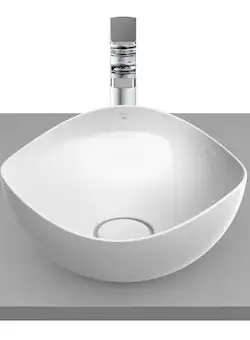 Lavoar tip bol Roca Ohtake 37.5x37.5cm alb