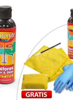 Lichid pentru lustruit si redarea culorii, Restoryte, set restaurare