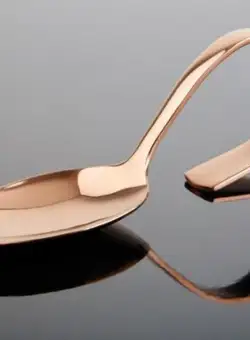 Lingura degustare cupru inox Aps 12 cm