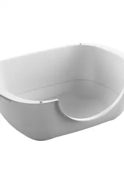 Litiera din plastic alba Rotho Bella 56X39.5X19 cm