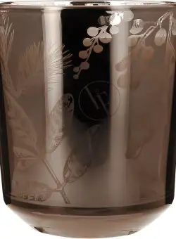 Lumanare parfumata La Francaise Feeries Vegetales Iconique Marvellous Tonka Bean 40 ore 200g Frosted brown