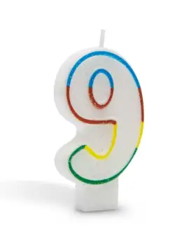 Lumanare pt. tort, model , zCifra 9,