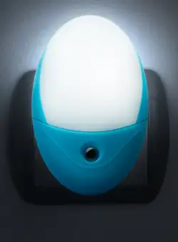 Lumina de veghe cu senzor - 240 V - albastru