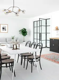 Lustra Amorica Dining Sufragerie, Negru